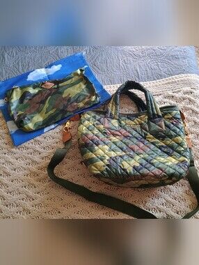 MZ Wallace Camouflage Small Sutton